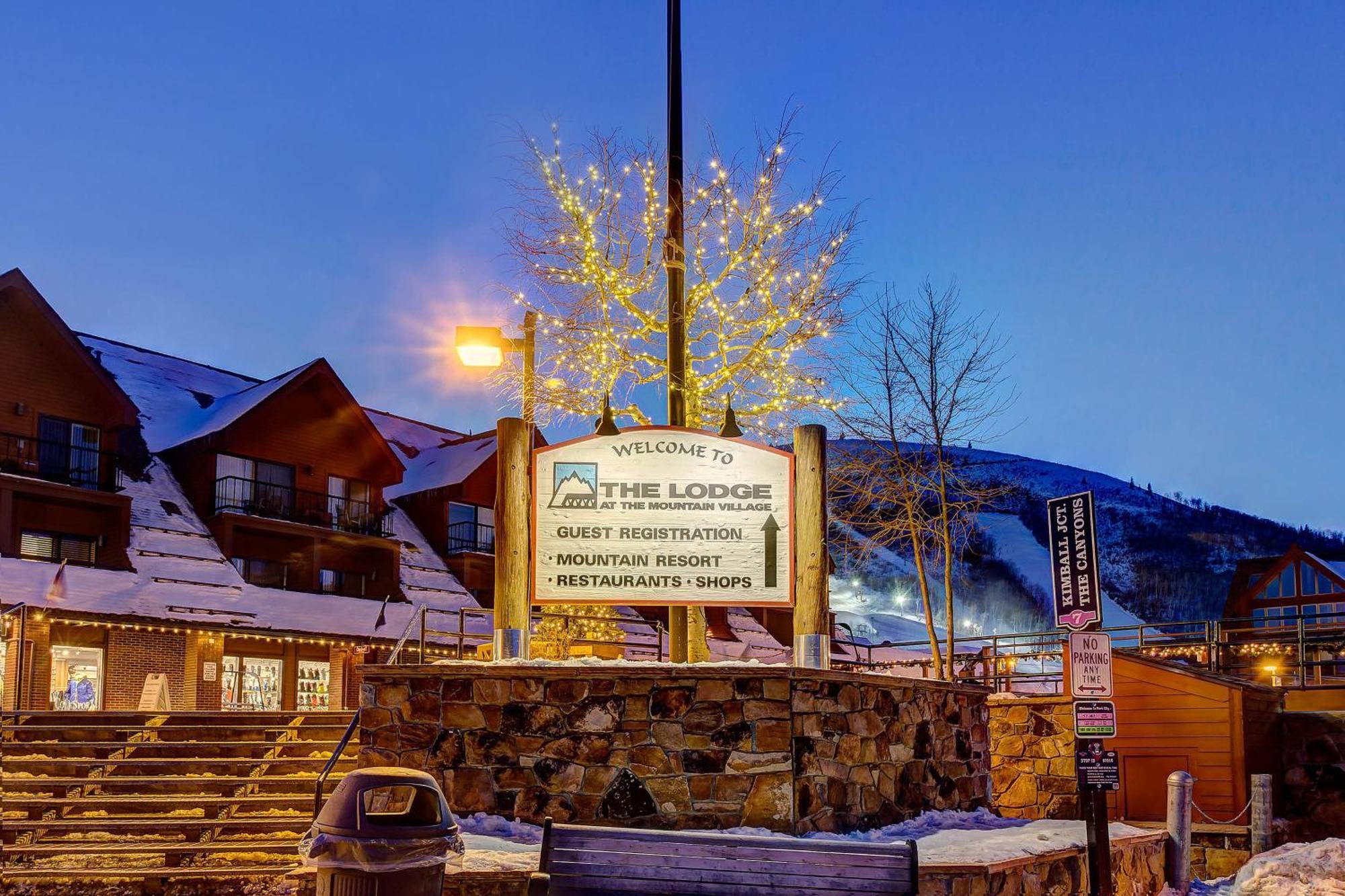 The Lodge At Mountain Village Park City Rum bild